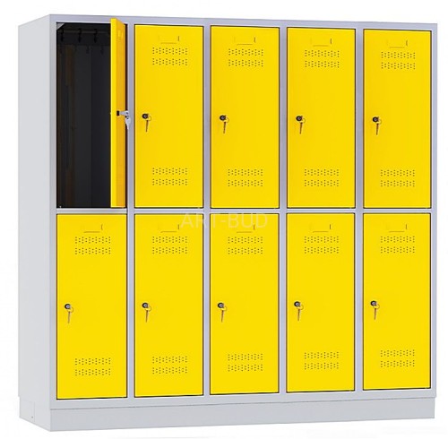 Szafka ubraniowa szkolna pracownicza SU300/52 wysokość  1800 mm