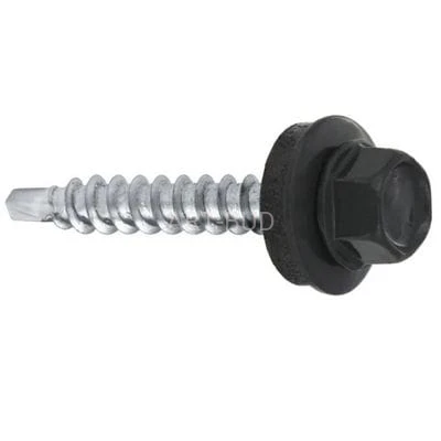 Wkręty farmerskie samowiercące z podkładką EPDM do podłoży drewnianych   4,8x35  250szt/op