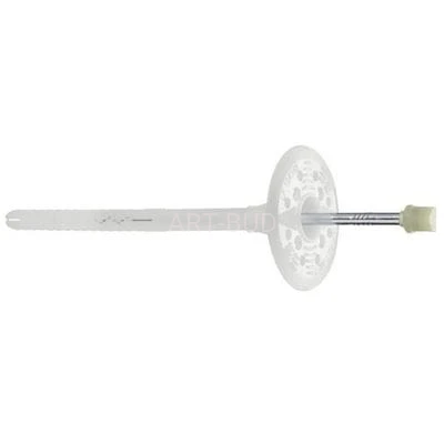 Kołki do styropianu i wełny mineralnej wbijane z trzpieniem stalowym gładkim z długą strefą rozpierania LFMG10260 10 x 260  