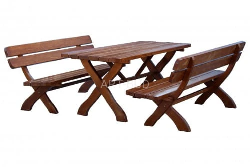 Zestaw mebli Bawarskich  z litego drewna świerkowego 