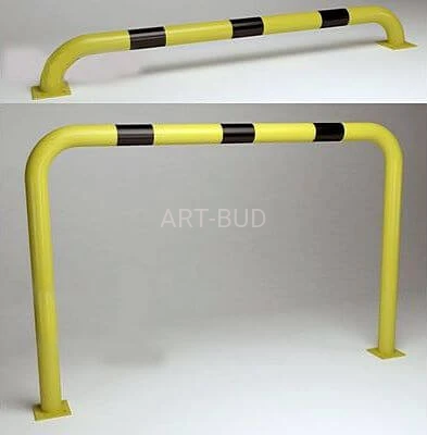 Odbojnice liniowe przemysłowe z rury stalowej