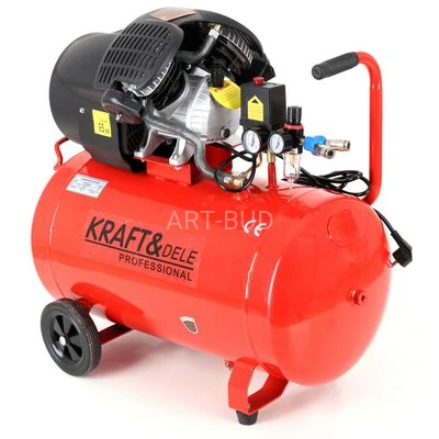 Kompresor olejowy sprężarka pojemność 100L KD1483 Kraft&Dele