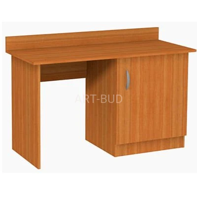 Biurko z szafką na lodówkę z płyty laminowanej