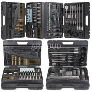 Zestaw wierteł i bitów 204el PM-ZWB-204SU PM0701 Powermat