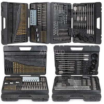 Zestaw wierteł i bitów 204el PM-ZWB-204SU PM0701 Powermat