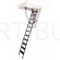 Schody przeciwpożarowe strychowe EI60 SOLID 0,54 W/m2K Oman/m2K