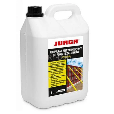 Preparat antyadhezyjny do smarowania form i szalunków Izoform Jurga 5L