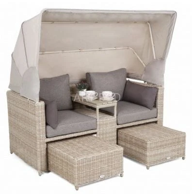 Sofa ogrodowa z baldachimem Michigan