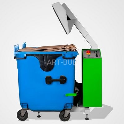 Zgniatarka belownica prasa do kompresji odpadów w pojemnikach komunalnych o pojemności 900-1100 litrów EKO  VC1100