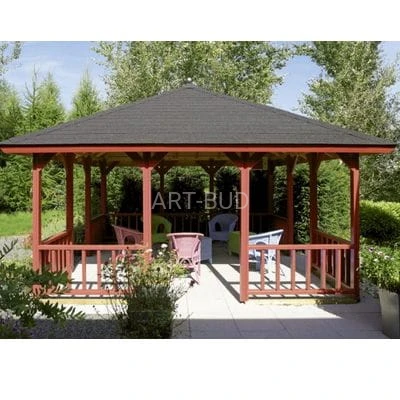Altana ogrodowa drewniana Gregoria 350x350 cm