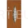 Drzwi zewnętrzne drewniane Z37 płycinowe Dallas