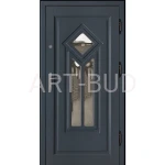 Drzwi zewnętrzne drewniane D19/A ramiakowe Dallas