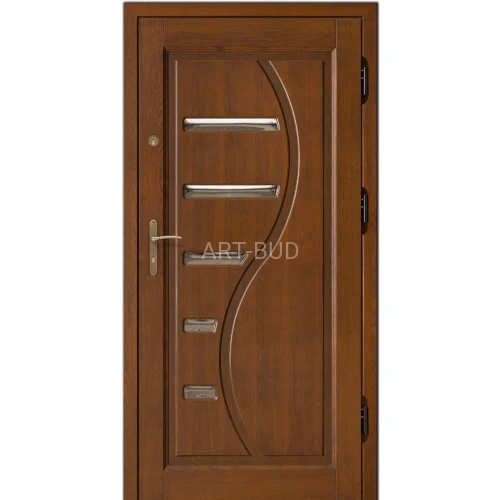 Drzwi zewnętrzne drewniane D3/A ramiakowe Dallas