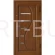 Drzwi zewnętrzne drewniane D3/A ramiakowe Dallas