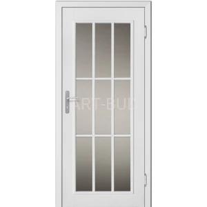 Drzwi wewnętrzne drewniane DLA 22 z listwą ozdobną prostą Dallas