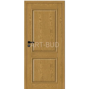 Drzwi wewnętrzne drewniane DLA 11 z listwą ozdobną prostą Dallas