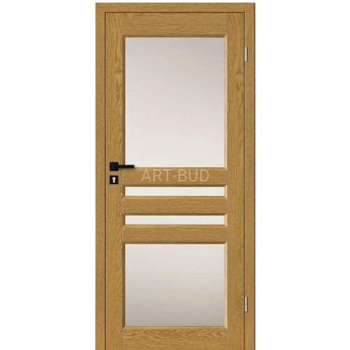 Drzwi wewnętrzne DWM24 drewniane z ościeżnicą Dallas