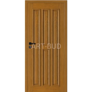 Drzwi wewnętrzne drewniane DL 4 z listewką ozdobną Dallas