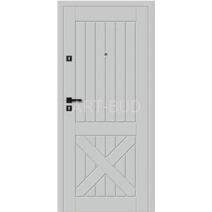 Drzwi wewnętrzne K71 wejściowe na klatki schodowe Dallas