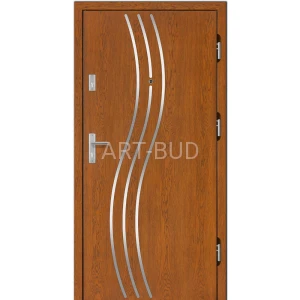 Drzwi wewnętrzne K60 wejściowe na klatki schodowe Dallas