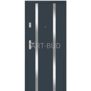 Drzwi wewnętrzne K62 wejściowe na klatki schodowe Dallas