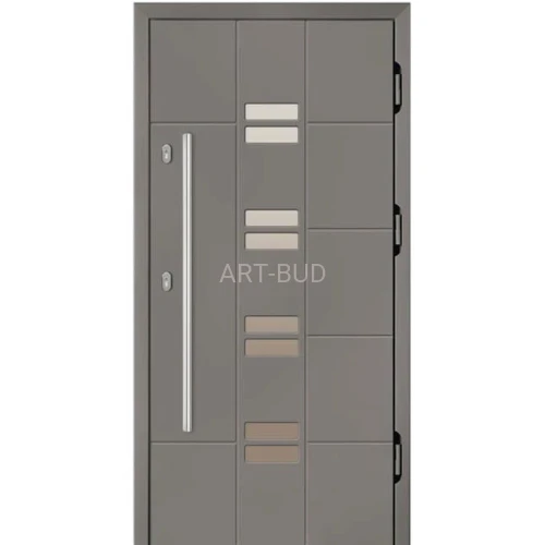 Drzwi zewnętrzne drewniane Z5 płycinowe Dallas