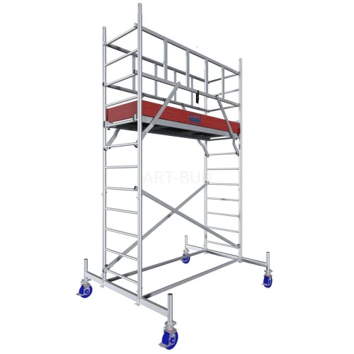 Aluminiowe rusztowanie Protec System Monto 2.0x0.7 wys. robocza 4.30 m Krause