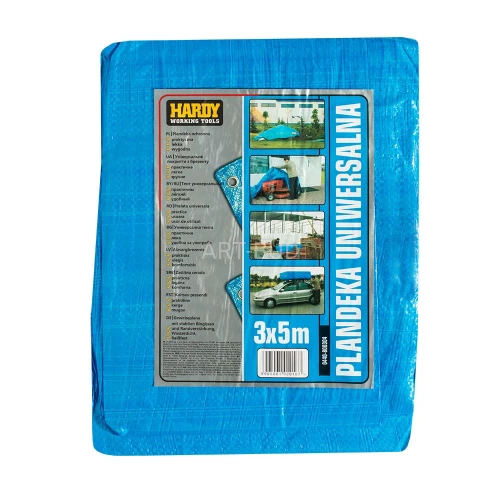 Plandeka 60m2 6x10m PLA 600 610E/0440-800610 KAEM