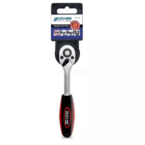 Grzechotka prosta 1/2'' 255mm 72T 17J316Z  Dedra 