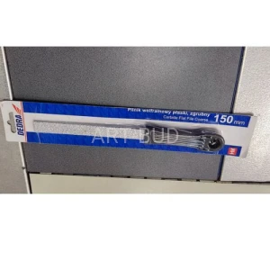 Pilnik wolframowy płaski zgrubny 150 mm Dedra