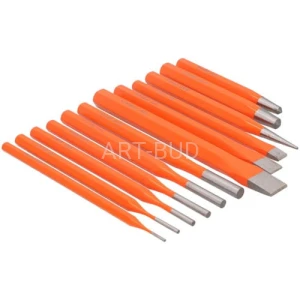 Przecinaki - punktaki-  wybijaki 12szt. nr 3405 Faster Tools