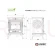 Piecyk wolnostojący żeliwny P10  6,8 kW Kawmet