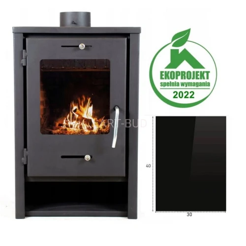 Piec koza kominek 6,8 kW Eco Leon