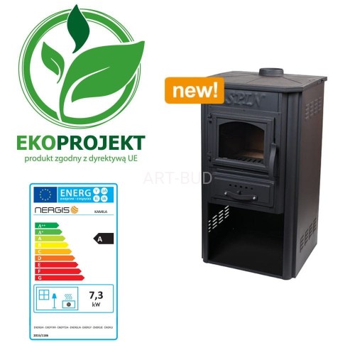  Piec stalowy koza Kamila 7,32 kW