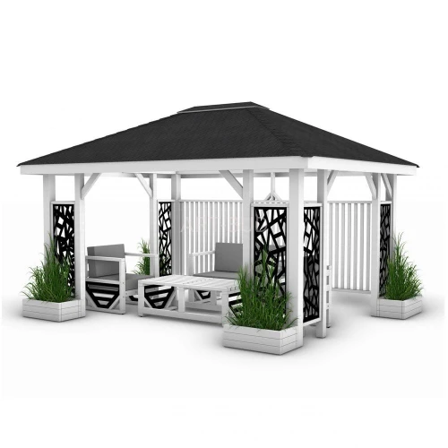 Altana ogrodowa drewniana Beza 3 x 4 m