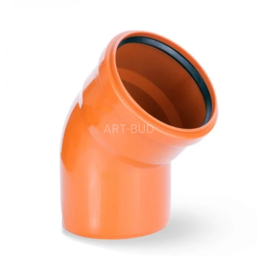 Kolana zewnętrzne średnica 110 mm nachylenie  od  30 do 87 stopni