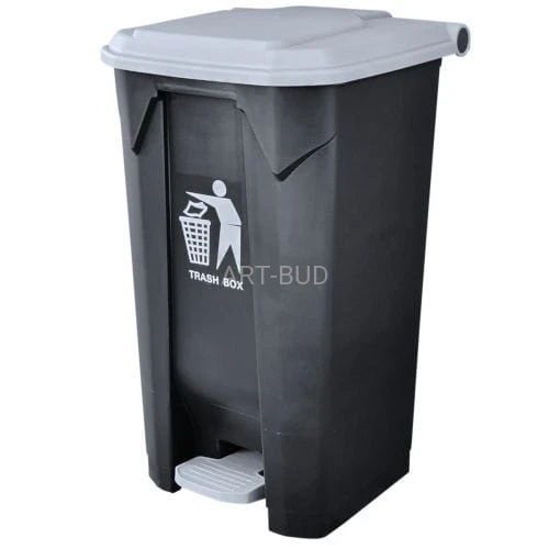 Pojemniki na odpady do segregacji z pedałem  pojemność 100 litr PE 100