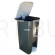 Pojemniki na odpady do segregacji z pedałem  pojemność 100 litr PE 100