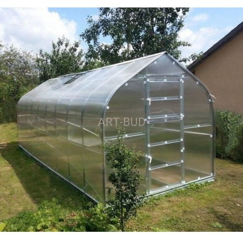 Szklarnia ogrodowa stalowa ocynkowana Classics Standard 10  2,5x4m z fundamentem poliwęglan 4 - 6 mm