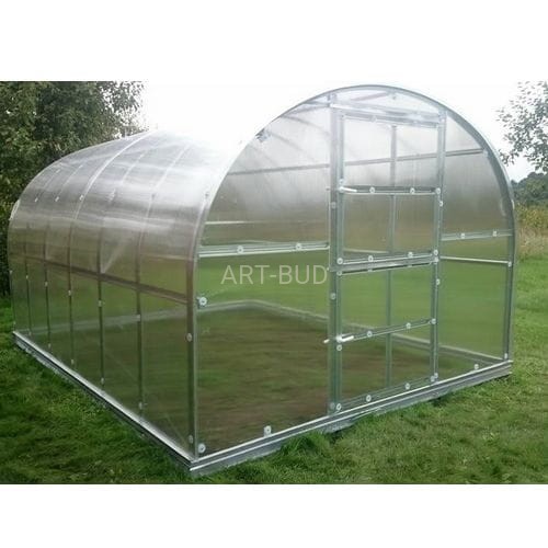 Szklarnia ogrodowa stalowa ocynkowana CLASSICS 12 (3x4m) z podkładem i powłoką poliwęglanową 4mm lub 6 mm