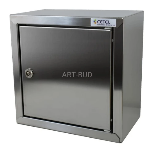 Obudowa gazomierza l Szafka l Skrzynka gazowa natynkowa na zawór wody nierdzewna 25x25x15 cm