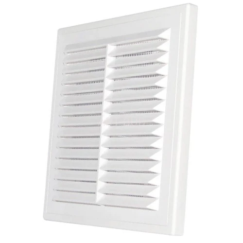 Kratka wentylacyjna biała D 210 RW kwadrat 208x208 bez wpustu 007-0176 Dospel