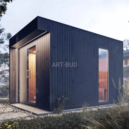 Sauna fińska zewnętrzna Megiw Musta