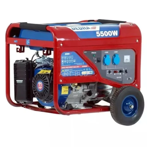 Agregat prądotwórczy generator DEGB6500K 5,5kW AVR miedziane uzwojenie silnika Dedra