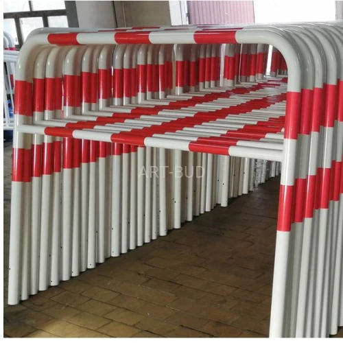 Barierka drogowa ze stali ocynkowanej U12A z poprzeczką 200x160 cm 