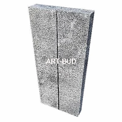 Palisada  stopień daszek 90 x 20 x 10 cm nero strukturalny Gladio