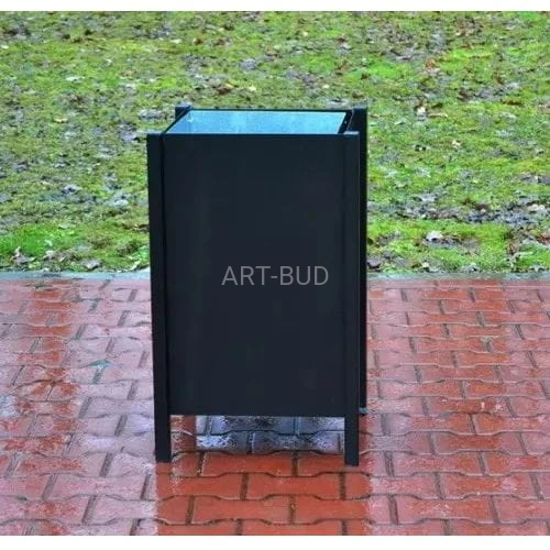 Kosz parkowy stalowy 35 l 