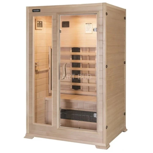 Infrasauna z drewna jodłowego dla 1–2 osób HECHT ACTIVE