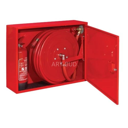 Hydrant wewnętrzny zawieszany DN25 z miejscem na gaśnicę obok H25-Z-K-20/30