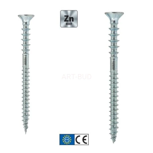 Wkręty dystansowe WKSS z gniazdem TX WKSS-60120 100 szt wkrętów 6,0X100 mm